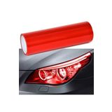 Meyzone Far Stop Filmi Far Folyosu Kırmızı Far Çizik Çizilme Engelleyici Folyo 100CM x 30CM