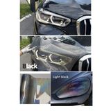 MeyZone Hologram Açık Siyah Petek Desen Far Stop Filmi Far Folyosu Far Çizik Çizilme Engelleyici 100cmx30cm