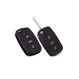 MeyZone Polo Passat B5 Golf Jetta Mk6 Tiguan Eos Scirocco Silikon Araba Anahtar Kılıfı Anahtar Kabı