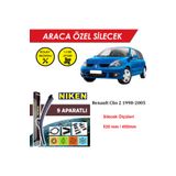 MeyZone Renault Clio 2 Ön Cam Silecek Takımı (1998-2005)
