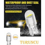 Meyzone T10 LED Ampul 0,3 W Turuncu Renkli Dipsiz W5W Duy Tipi İç Aydınlatma