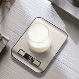 Mezigarc Mutfak Tartısı Hassas Ölçüm 5 kg Hazneli Pratik Kolay Taşınabilir Tartı Çeyizlik Mutfak Terazisi LCD Ekran Tartı