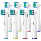Mezigarc Oral-B Uyumlu Şarjlı Diş Fırçası Uyumlu Ağız Bakım Set 8 Tane Yedek Diş Fırçası Başlığı