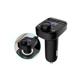 MEZİGARC Universal Tüm Araba Ve Telefonlara Uyumlu Fm Transmitter Bluetooth Araç Kiti Araba Müzik Mp3 Çalar
