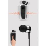 MEZİGARC Xiaomi Mi Mıx 2 Special Edition Uyumlu Mikrofonlu Yaka Askılı Makaralı Bluetooth Kulakiçi Kulaklık