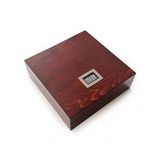 Mezmob Masif Yerli Sedir Ağacı Humidor Puro Kutusu Küçük Boy Dijital