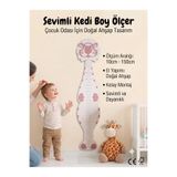MEZORA Çocuk Boy Büyüme Grafiği Cetvel / Aile Bebek Çocuk Odası Boy Ölçer