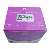 Mezoterapi İğne Ucu 32g 4 Mm 100 Adet / Kutu
