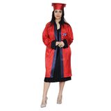 MEZUNİYET CUBBESİ LISE KIRMIZI LACİVERT (KIRMIZI LACİVERT/L)