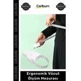 #Mezura Hassas Otomatik Teleskopik Fitness Diyet Bel Boy Cetvel Ergonomik Vücut Ölçüm Mezurası