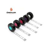 Mezura Otomatik Askılı 3 Metre Siyah-turkuaz