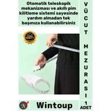 #Mezura Otomatik Teleskopik Bel Kalça Takip Fiberglas Çift Taraflı Ergonomik Vücut Ölçüm Mezurası