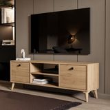 Mezza 1122 Dolce 138 CM Tv Ünitesi Sepet Renk - Meşe