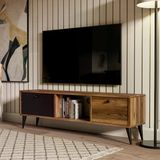 Mezza 1214 Serenat 138 cm Lidya Antrasit Tv Ünitesi