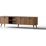 Mezza 1583 Exxen 180 Cm (AHŞAP AYAKLI) Tv Ünitesi Ürgüp