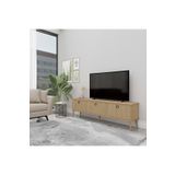 Mezza Lexus 180 Cm (AHŞAP AYAKLI) Tv Ünitesi Sepet - Yunus 1372