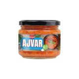 Mezzet Acısız Ajvar Sos 300 g - Közlenmiş Biberli ve Patlıcanlı Vegan Sos