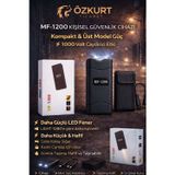 MF-1200 Kişisel Koruma Aleti & LED El Feneri – Şarjlı Güvenlik Cihazı