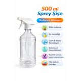 MF Botanik 1 Adet Boş Fısfıslı Sprey Şişesi 500 ml - 2 Çeşit Püskürtmeli