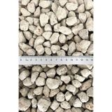 MF Botanik Beyaz Pomza Taşı 15-25 Mm 30 Litre - 15 KG Volkanik Cürüf Ponza Lav Kırığı