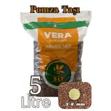 MF Botanik Kırmızı Pomza Taşı 3-8 mm 5 lt Volkanik Ponza Lav Taşı