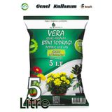 MF Botanik Veramix Genel Kullanım Özel Karışım Iç Ve Dış Mekan Bitki Toprağı 5 Litre Çiçek Toprağı Toprak Harcı