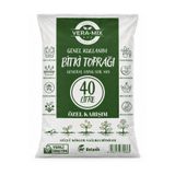 MF Botanik Veramix Özel Karışım Saksı Harcı Ithal Torf - Cocopeat Bitki Toprağı 40 Litre