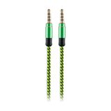 MF Product Acoustic 0211 Yeşil Aux Kablo