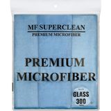MF SuperClean Superclean 40 x 40 cm Mikrofiber Lüks Cam Bezi 320 Gsm - 3 Adet Yüzeyde Lekesiz Temizlik Sağlar