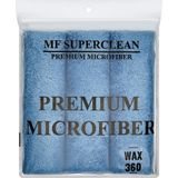 MF SuperClean Superclean Mikrofiber Cila Bezi 6'lı Paket 40 x 40 cm Lazer Kesim 350 Gsm Araç Yüzeyi İçin Özel