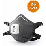 Mfa 25 Adet Prosyonel Koruyucu Maske Aktif Karbon Premium Seri