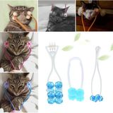 Mfa Kedi Fırça Kedi Masaj Aleti Plastik Kumu - Açık Pembe