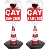 MFK Cay Bahçesi Temalı Reklam ve Uyarı Dubası 2'li