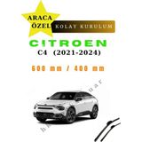 MFK Citroen C4 (2021-2024) Araca Özel Silecek Ön Iki