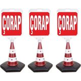 MFK Corap Temalı Reklam ve Uyarı Dubası 3'lü - 3 Adet