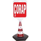 MFK Corap Temalı Reklam ve Uyarı Dubası Tekli - 1 Adet
