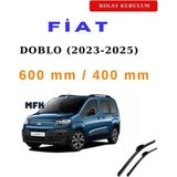MFK Fiat Doblo (2023-2025) Araca Özel Silecek Ön Iki