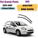 MFK Fiat Grande Punto Muz Silecek Takımı (2005-2009) Orkapar