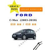 Mfk Ford C-Max (2003-2010) Araca Özel Silecek Ön İki