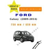 MFK Ford Galaxy (2009-2014) Araca Özel Silecek Ön Iki