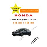 MFK Honda Civic Fe1 (2022-2024) Araca Özel Silecek