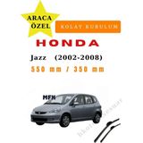 Mfk Honda Jazz (2002-2008) Araca Özel Silecek Ön İki