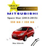 MFK Mitsubishi Space Star (2013-2015) Araca Özel Silecek Ön Iki