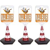 MFK Nalbur Temalı Reklam ve Uyarı Dubası 3'lü