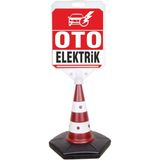 MFK Oto Elektrik Temalı Reklam ve Uyarı Dubası Tekli