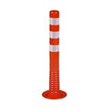 MFK Plastik Trafik Delinatör 75 Cm-5 Adet Plastik Kırmızı Otopark Yol Duba Ucuz Koni (505*355*805)