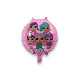 MFM Lol Bebek Folyo Balon Pembe 18 Inç