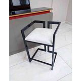 Mfm Mobilya Bar Sandalyesi Ada Sandalye 85 cm ve 95 cm Arası Masalara Uygun - 000-Siyah