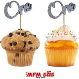 Mfm One Eva Gri Kürdan 10 Adet - Ahşap