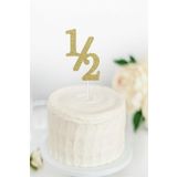 Mfm Parti 1/2 Gold Yarım Yaş Pasta Süsü